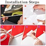 6.5 x 5 ft VIP Photography Backdrop Red Carpet Backdrop Film Movie Banner Paparazzi Props Party Accessory and Runner Red Carpet Runner 2.6 x 15 ft with Tape for Theme Party Decorations - Image 5