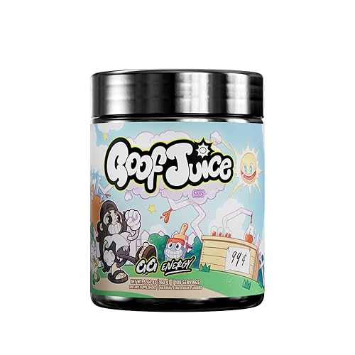 Gamer Supps GG® Energy - Goof Juice by MoistCr1TiKaL (100 Servings) - Keto Friendly Gaming Energy and Nootropic Blend, Sugar Free + Organic Caffeine + Vitamins + Immune Support, Powder Drink