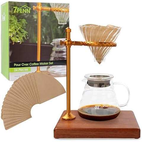 7Penn Pour Over Coffee Maker Set Cover