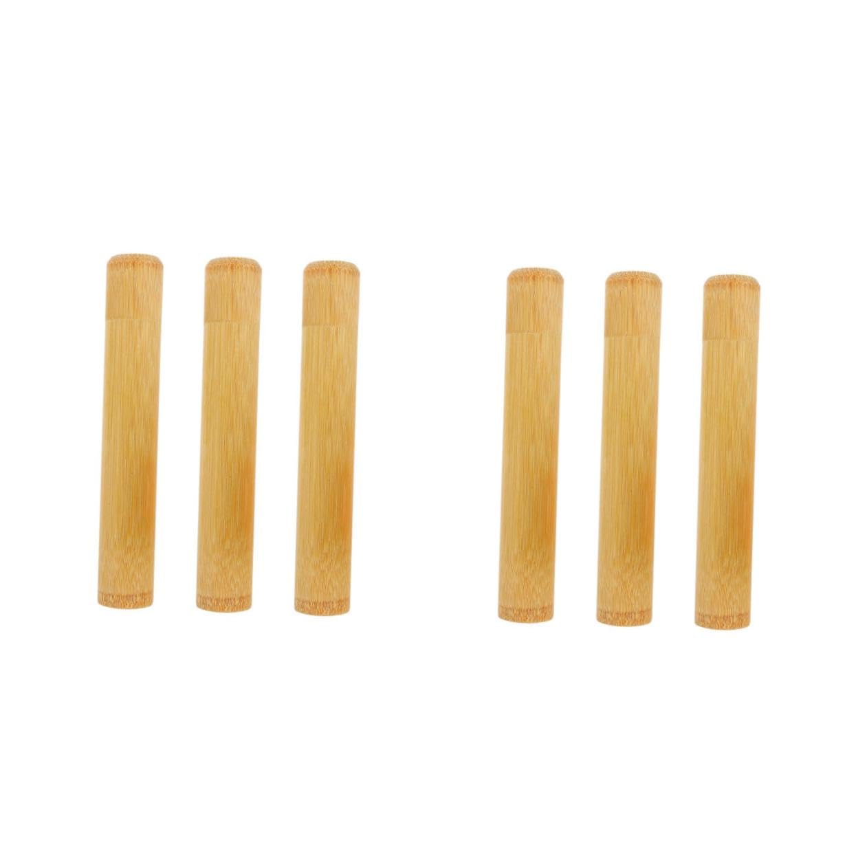 Beavorty 2 Set Scatola Per Spazzolini Da Denti Custodia Spazzolino Astuccio Spazzolino Ricaricabile Ditta Contenitori Pratico Contenitore Per Spazzolini Da Denti Portaspazzolino 3 Pezzi * 2