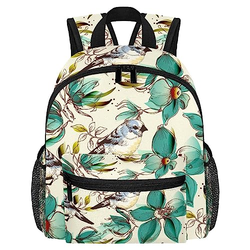 Sac d'école primaire ergonomique pour soulager le dos avec motif floral