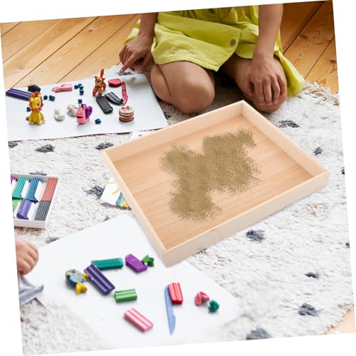Bac à sable pour tout-petits plateau d'éveil pour salon et balcon - 8