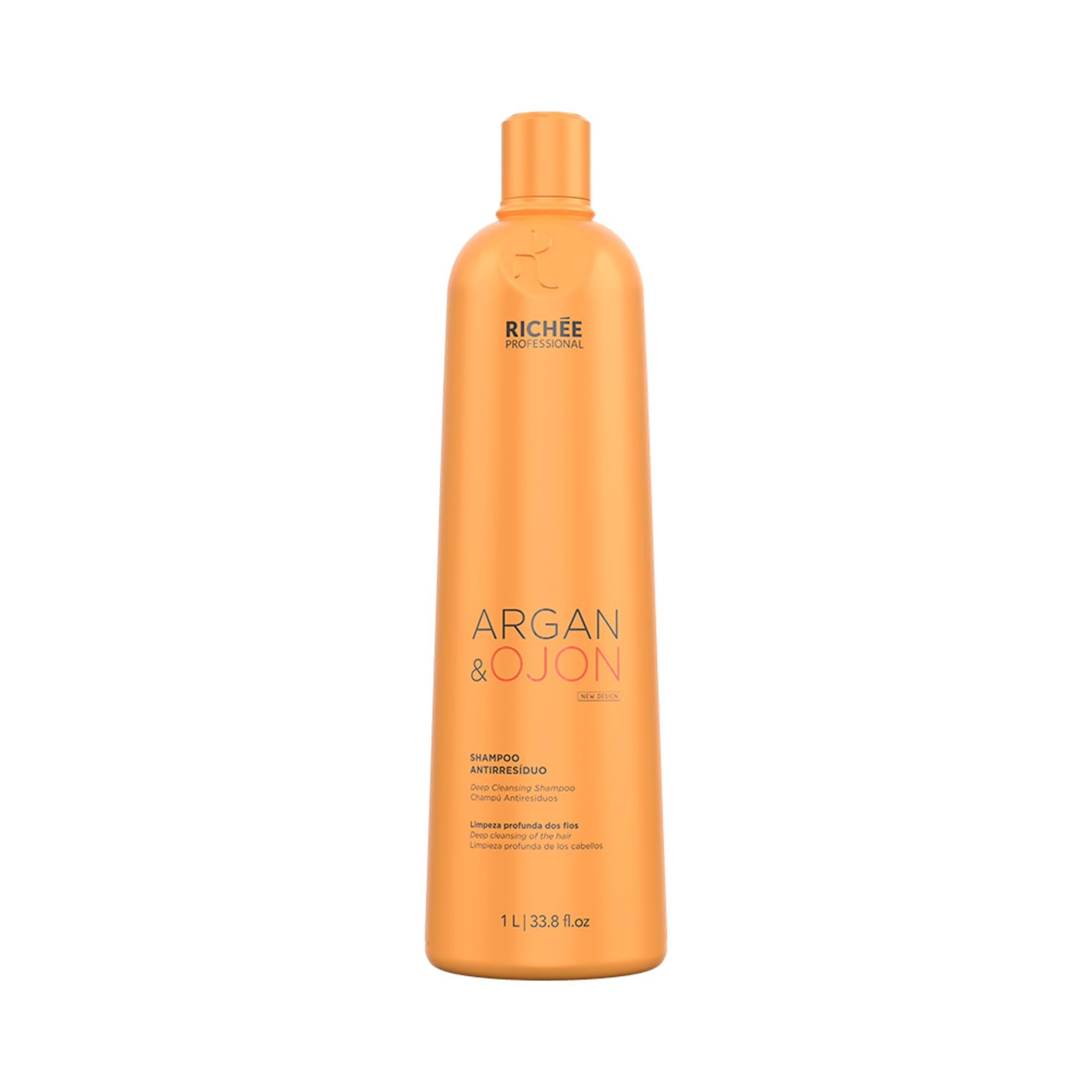 Richee Professional | Set de cuidado capilar de Argan & Ojon | Tratamiento profesional | 3 piezas: champú de 1000 ml, acondicionador Beauty Control de 1000 ml y mascarilla de 1000 g