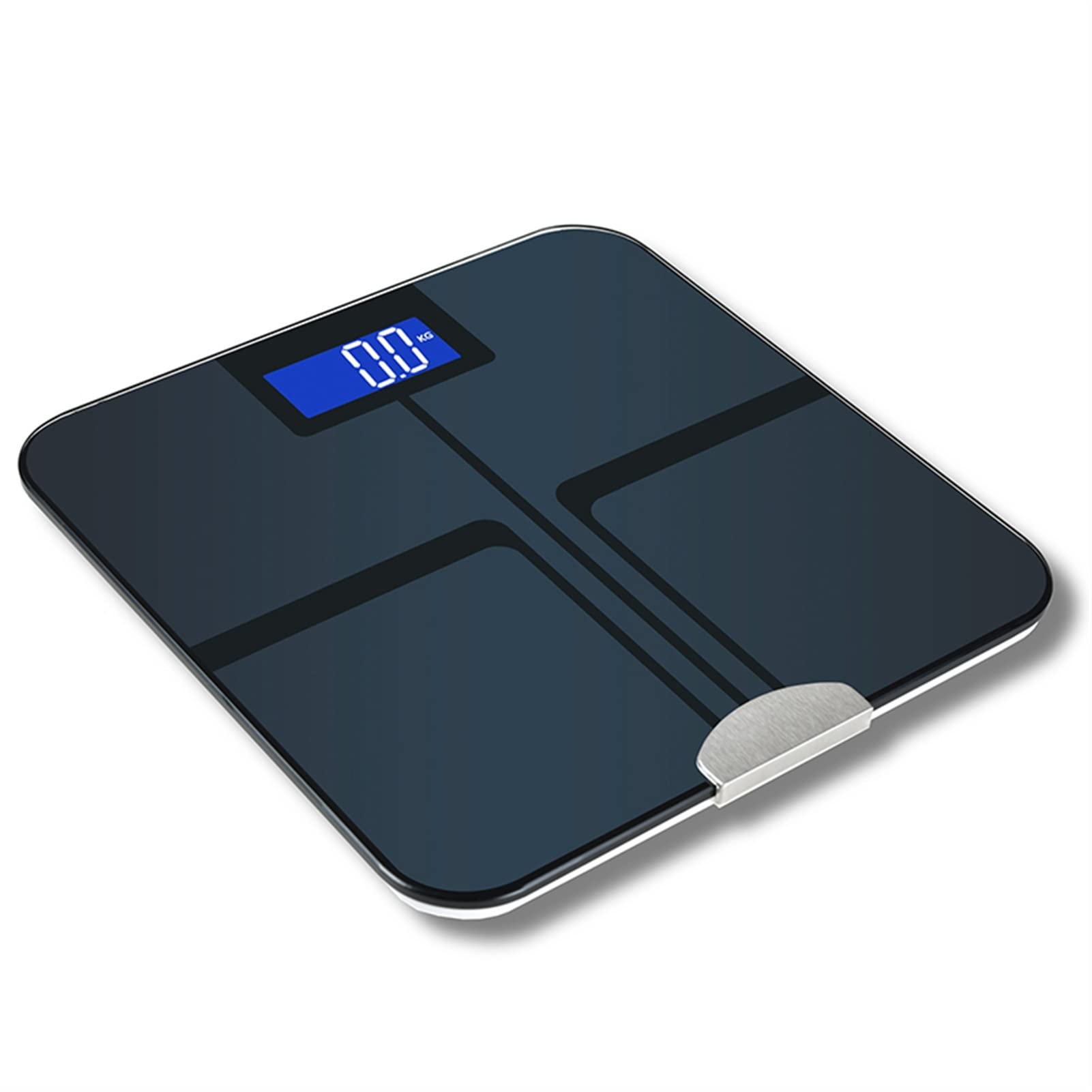 JINGYAN Pèse-personne numériques Electronic APP Control Body Weight Scale Fat Water Calorie Smart Digital for Human Health Bathroom Measure
