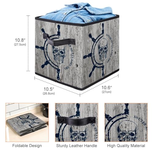 Organiseur cube de rangement pliable pour jouets et vêtements - 4