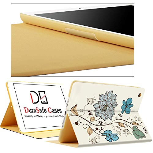 Image of DuraSafe Cases for iPad 8.3 Inch Mini 6th [ Mini 2021 6 Gen ] A2567 A2568 A2569 MK7M3HN /A MLWL3HN /A MK7R3HN /A MK7P3HN /A MLWR3HN /A MK7X3HN /A MK7V3HN /A MK893HN /A Printed Flip Cover - Watercolor Flowers