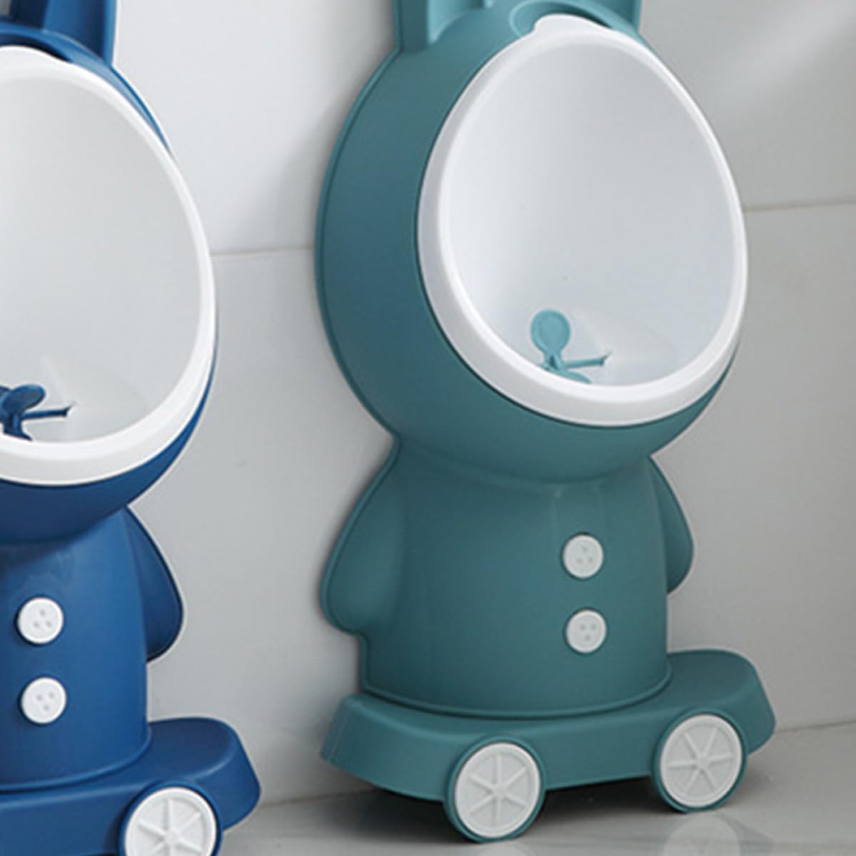 Cartoon Boys Urinal Height Adjustable PP Bathroom Training Potty