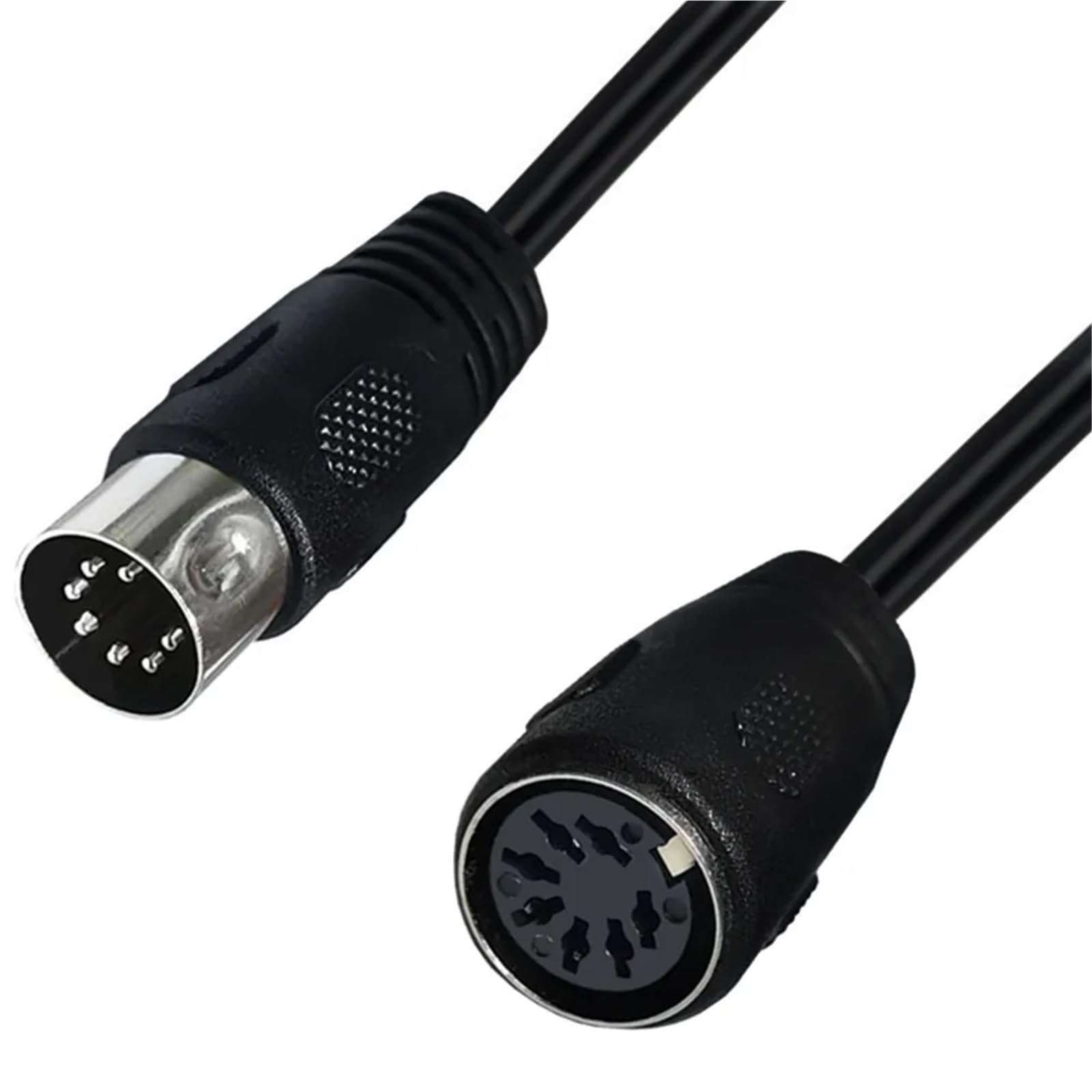 Cavo MIDI DIN da 3 M 5 M a 7 pin da maschio a femmina Cavo audio for interfaccia controller for sistemi stereo(Male to Male,3m)