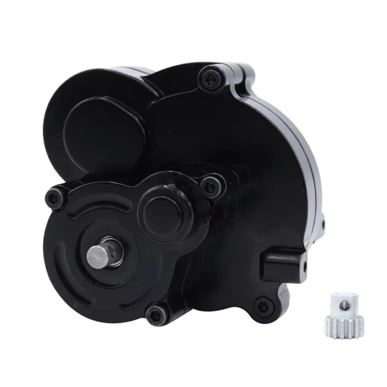 Parti Trasmissione Per MN Per MN128 MN86 MN86K MN86KS G500 1/12 Accessori | RC per cambio Cambio Crawler con Scatola CNC e Ingranaggio Motore per Trasmissione Potenza Fluida(Black)