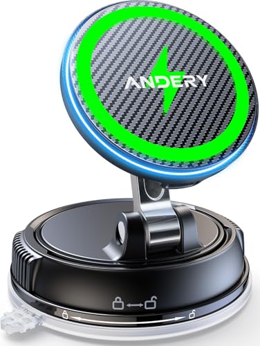 Only for iPhone Magsafe Car Mount Charger [15W Wireless Faster Ch...