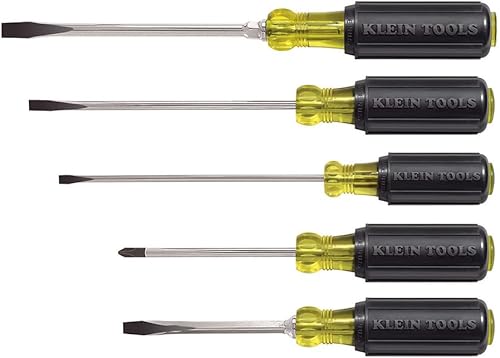 Klein Tools 85484 juego de desarmador con mango acolchado en miniatura, 4 unidades