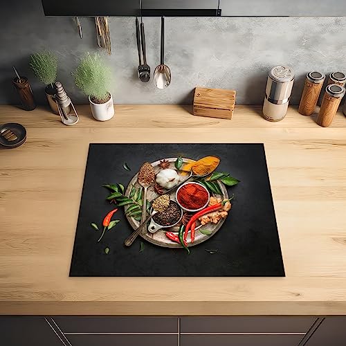 KitchenYeah© Herdabdeckplatte Einteilig Küche Ceranfeld Abdeckplatte – Ansicht 2