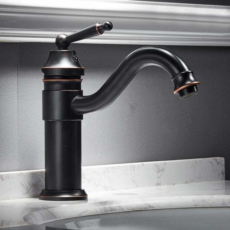 Robinet en cuivre pour lavabo contrôle précis eau chaude froide durable