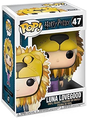 Harry Potter Boneco Pop Funko Luna Lovegood (Lion Head) #47