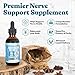 Rejuvica Health NerveFactor - Advanced Nerve Support Supplement - Liquid Delivery for Better Absorption - Acetyl-L-Carnitine, Alpha Lipoic Acid, Vitamin B12, Folic Acid, White Willow Bark & More!