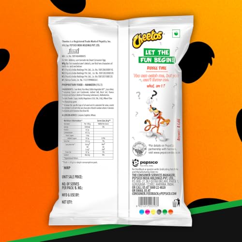 Image of Cheetos Masala Balls Crispy Chips & Snacks, 84g