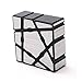 Produktbild Wings of wind - Ghost Cube 1X3X3 Aufkleber Zauberwürfel, Speed und Smooth Puzzle Magic Cube (Silber)
