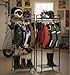 EROTASH Motorcycle Helmet Holder, Motorcycle Gear Storage Rack, Display Stand for Accessories, Jacket, Gloves and Boots, Helmet Rack for Garage or Workshop Organization