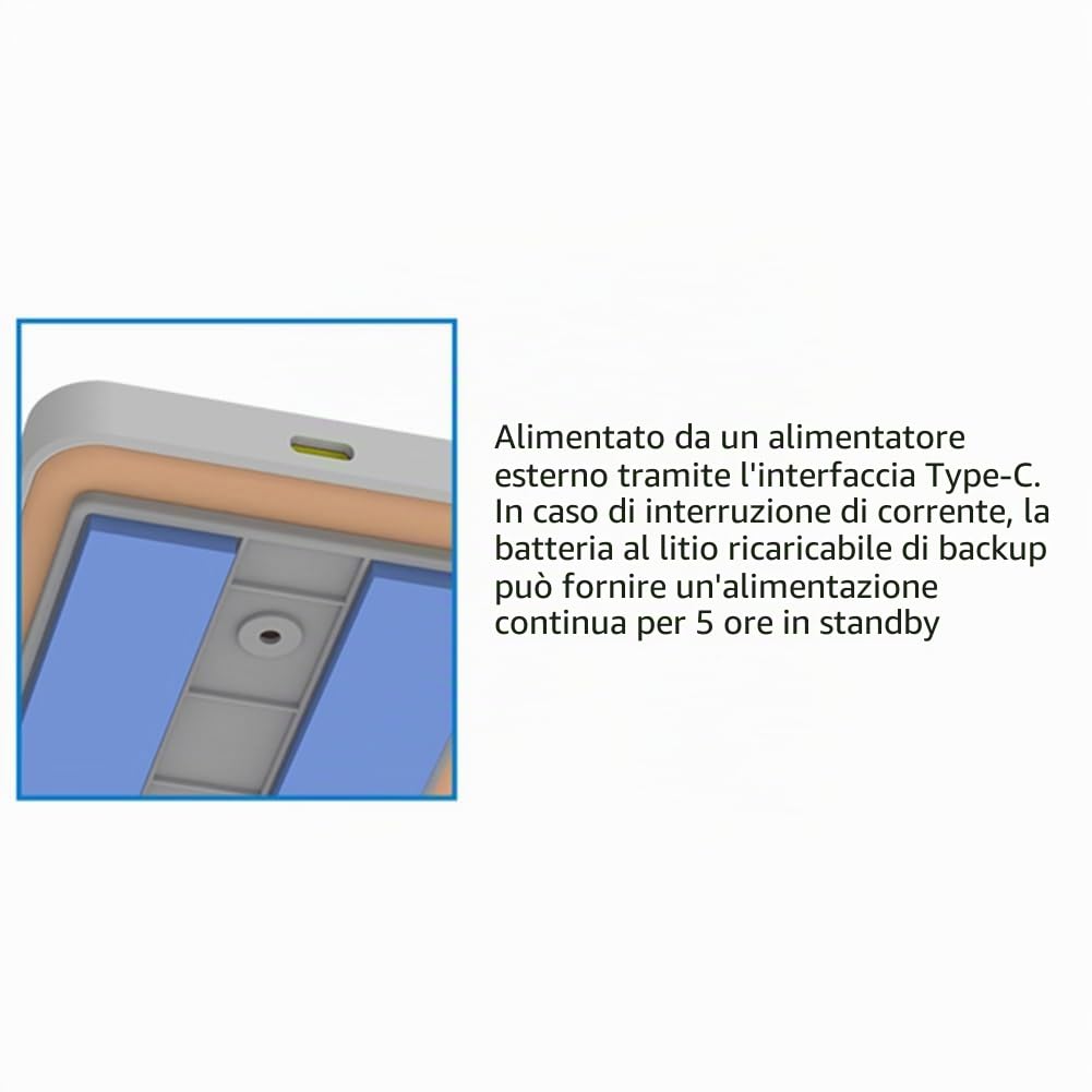 Allarme di Emergenza con Pulsante SOS per Anziani 4G LTE GSM per Assistenza Agli Anziani Versione Europea