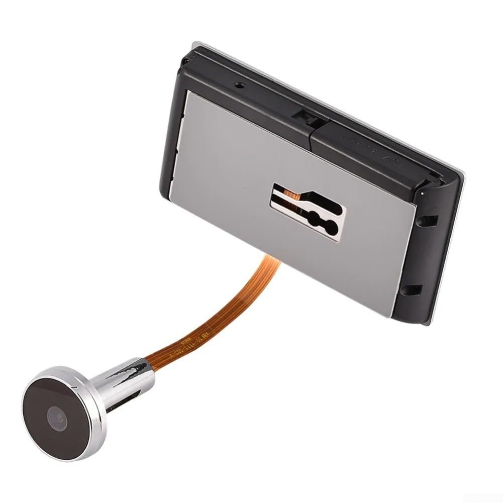 Spioncino digitale wireless per porta, con monitor HD da 3,5 pollici, 720p, visione grandangolare a 120°, telecamera di sicurezza anti-effrazione per ingresso domestico, monitoraggio 24