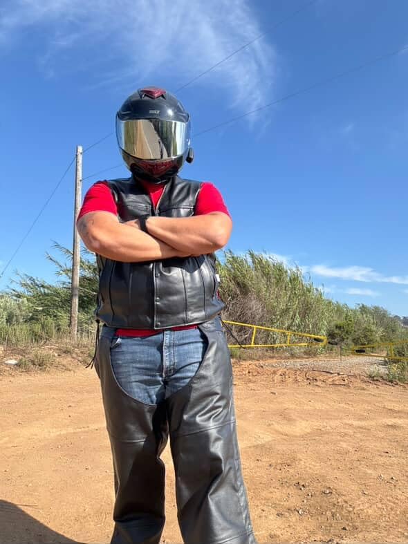 BYKR Leather Motorcycle Vest for Men & Women Biker Vests For Everyday Motorbike Riding Club All Purpose With Adjustable Sides - Image 7