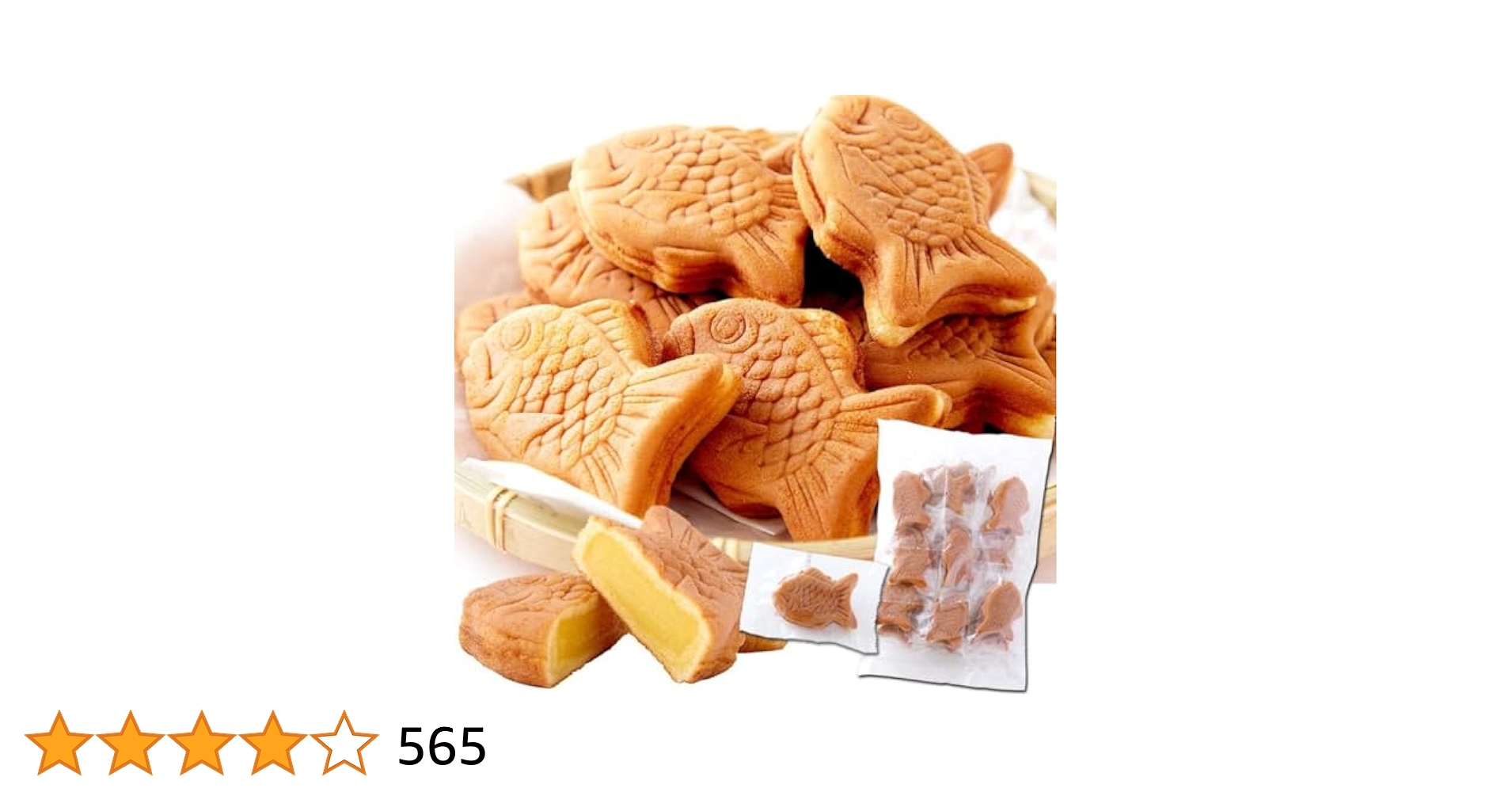 Amazon | 多田製菓 天然生活 もっちりたい焼き ミニ鯛焼き