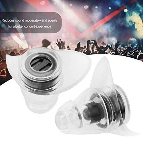 Ear s Noise Reduction, High Fidelity 27dB Anti-noise Ears Concert Music Festival Hearing Protection(Ear s +Box) (Black) - Image 4