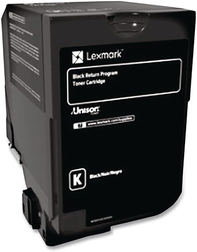 Miniatura 2 de Lexmark Cartucho de tóner negro del programa de retorno para el gobierno de EE. UU., rendimiento 3000 (74C00KG)