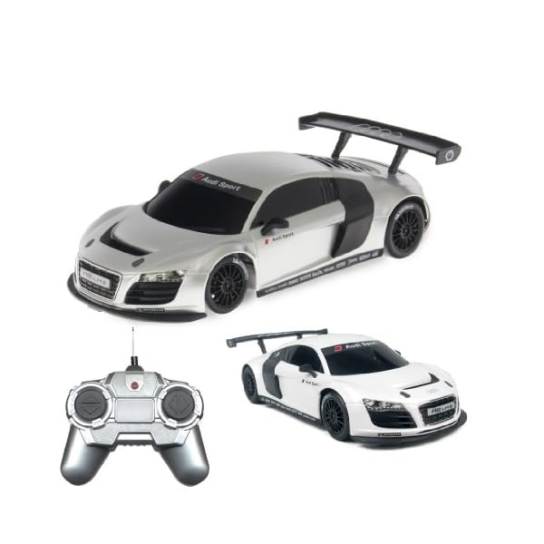 Audi R8 LMS-Edition - RC ferngesteuertes Lizenz-Fahrzeug im Original-Design, Modellbau-Maßstab 1:24, Ready-to-Drive, Auto inkl. Fernsteuerung, Neu