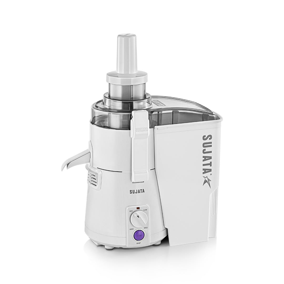 Sujata Powermatic Pro Juicer|900 WattsPowerfull Motor|22000 RPM|Non-Stop 90 Mins Running|Centrifugal Juicer| White-image-7