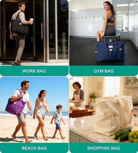 Bagelite Canvas Work Tote Bag