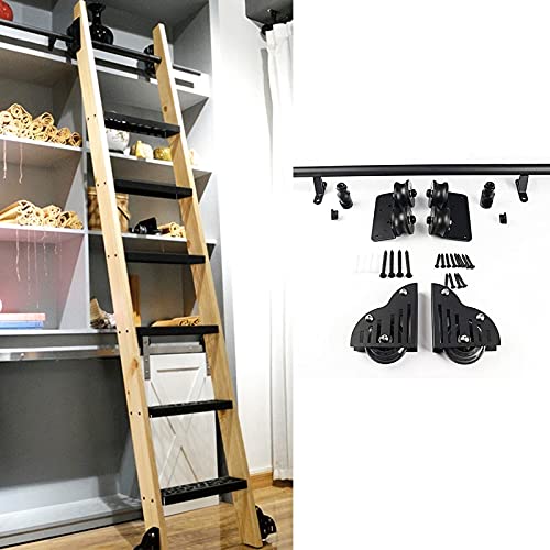 Rail échelle mobile pour optimiser rangement hauteur sans effort - 2