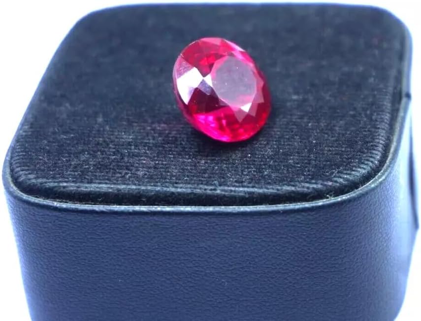 20 Ct Burmese Certified Natural Red Ruby Flawless Round Cut Loose Gemstone for Jewellery