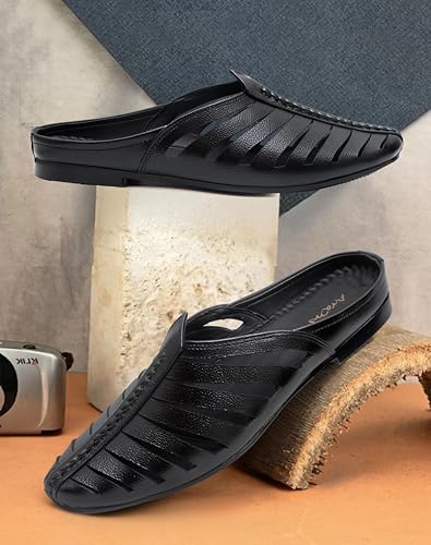 Image of ARAMISH Men's Peshawari Ethnic Mojari