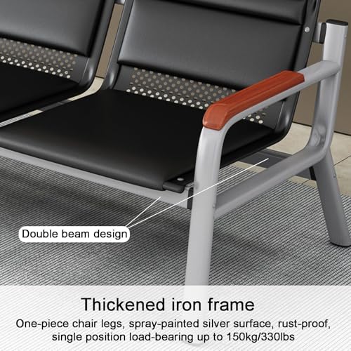 Solución de asiento cómoda contra la fatiga en salas de espera 7