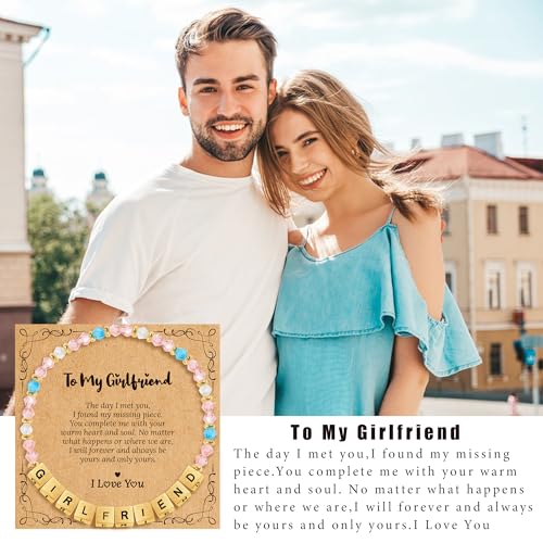 Image of BAYLAY Inspirational Family Lettter Bead Bracelet For Women,Jewelry Gifts For Granddaughter /Daughter /Mom /Sister /Wife /Niece /Aunt /Friend /Nana /Gigi,Mothers Day,Birthday