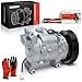 A-Premium Air Conditioner AC Compressor with Clutch Compatible with Mazda 3 2004 2005 2006 2007 2008 2009