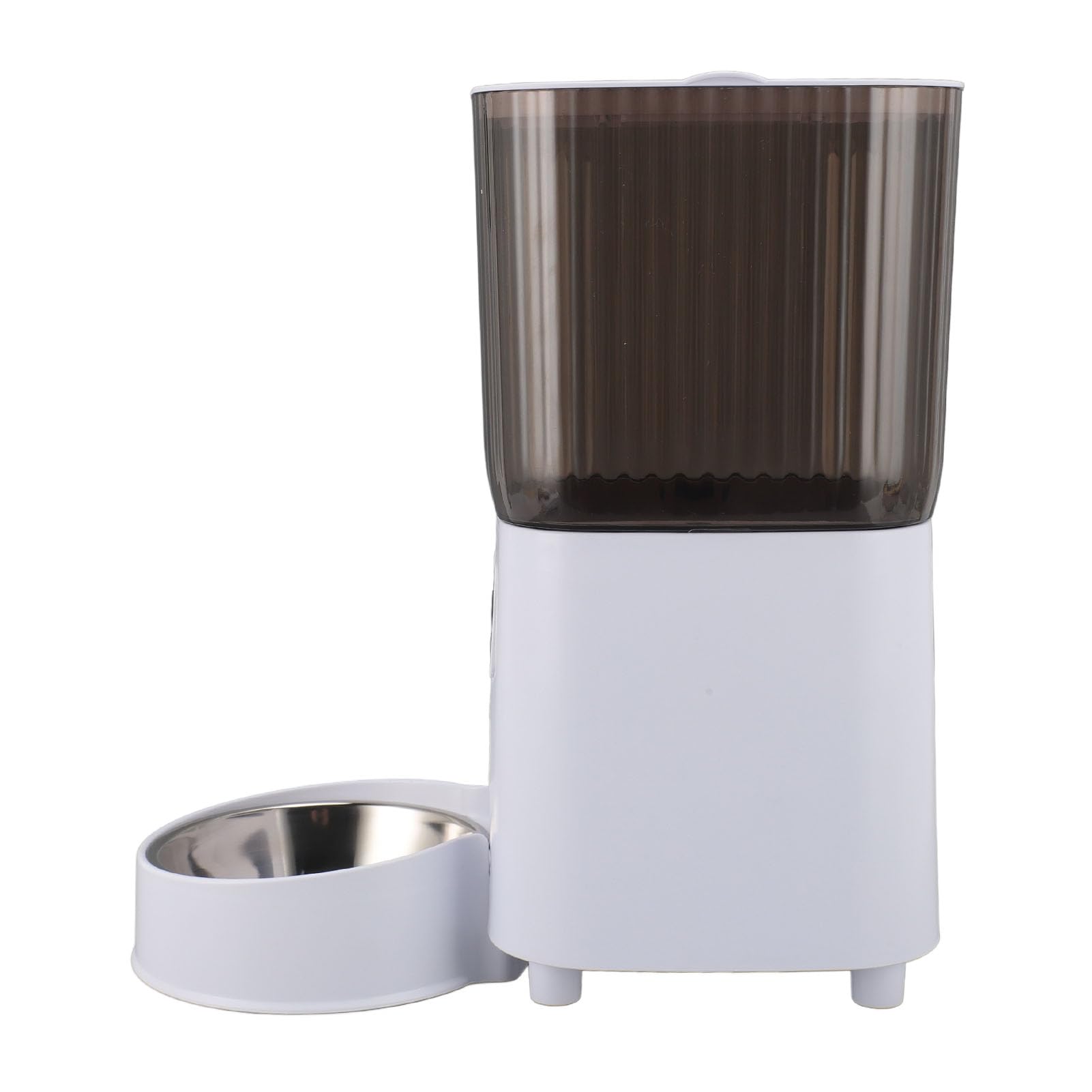 Comedero Automático para Mascotas, Comedero para Perros y Gatos de 5L, Dispensador de Comida para Mascotas, Cubierta Sellada de 360 ​​Grados, Fuente de Alimentación Dual (Cuenco