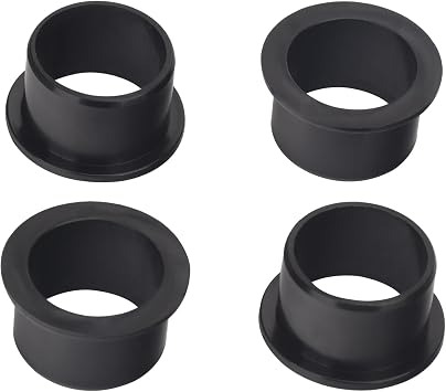 4 Pack M111358 Pulley Idler Arm Bushing Compatible with J-ohn Deere Riding Mower & Lawn Tractor 355 345 GT242 GT262 GS25 GX255 GX355 LX178 LX188 LX280, Replaces M111358, M45262, M146073 M111358