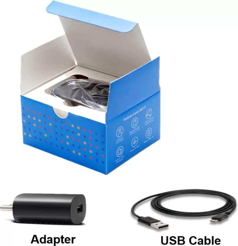 Image of Jiofi Data Card 4G WiFi Dual Band Hotspot - Support only Jio 4g Sim Card - (2600mah Battery+Data Cable, Charger) Portable WiFi Hotspot Dongle