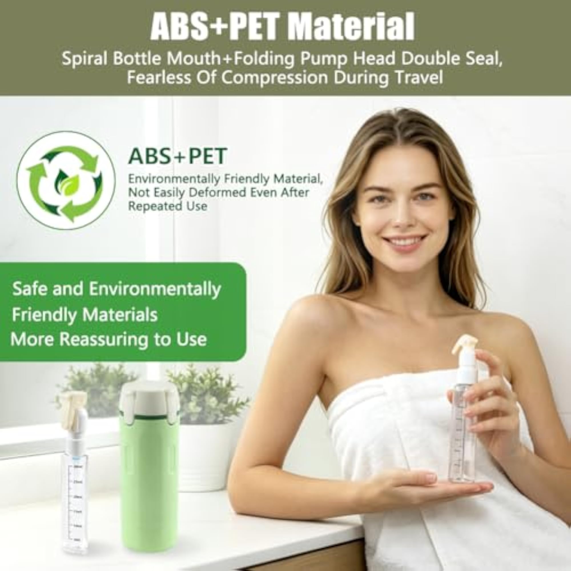 4 in 1 Travel Dispenser Bottle