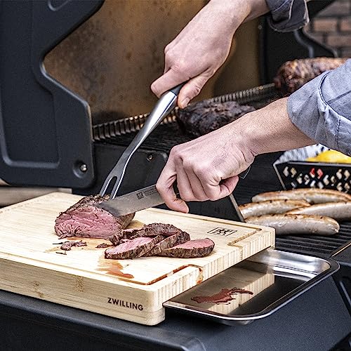 Tabla de Cortar ZWILLING en Bambú con Bandeja de Acero miniatura 4