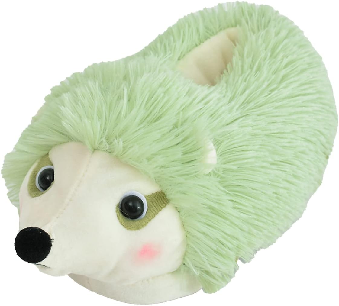 seemehappyhedgehogs Slippers Women, Funny Animal Shoes Men, Warm Slippers Women Winter, Fluffy Slippers Adults