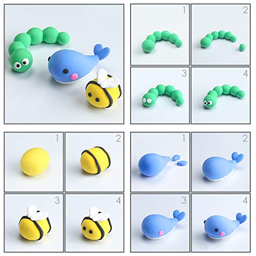 BBLIKE Fimo, Argilla polimerica 36 Colore Misto