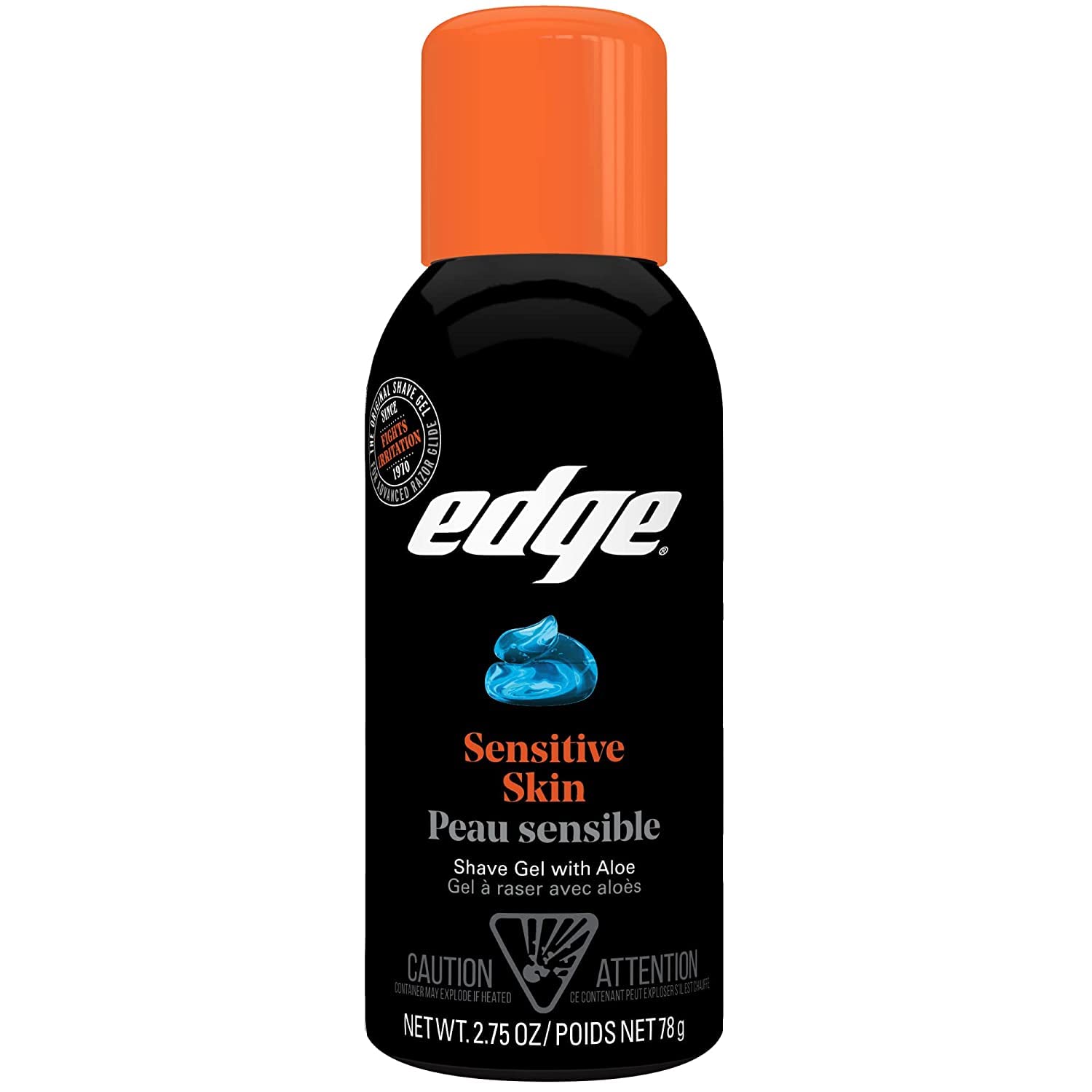 Edge Shave Cream 2.75 Ounce (12 Pieces) Sensitive (81ml