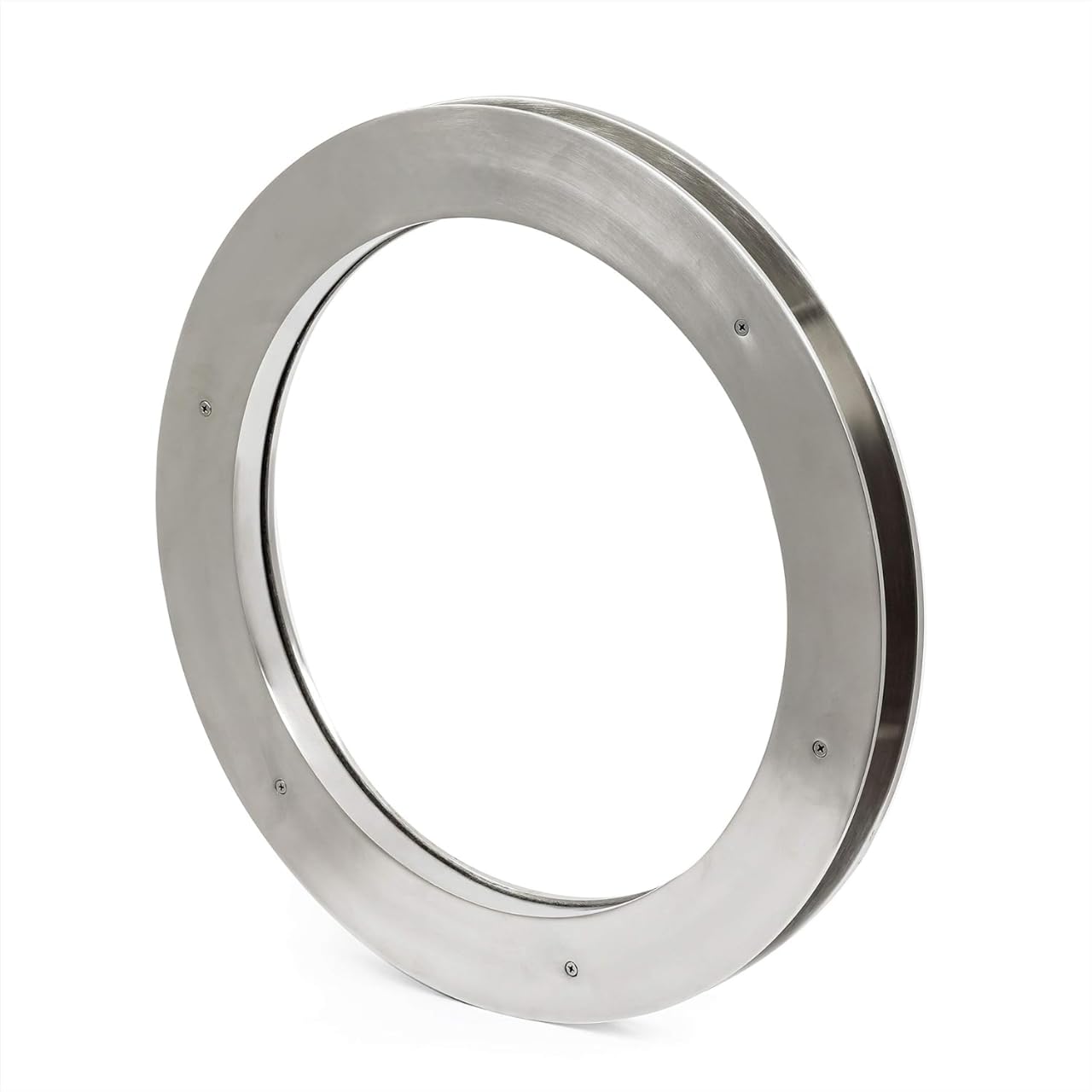 Fenêtre de hublot nautique en nickel oculus rond 61 cm verre transparent de cuisine