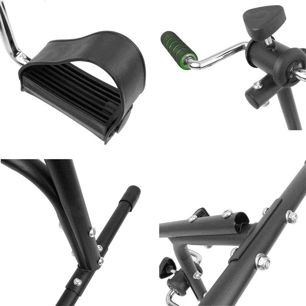 UMJIGF Portable Pedal Exercise Bike Arm and Leg Exerciser, Fitness Equipment and Elderly, Leg Exercisers,