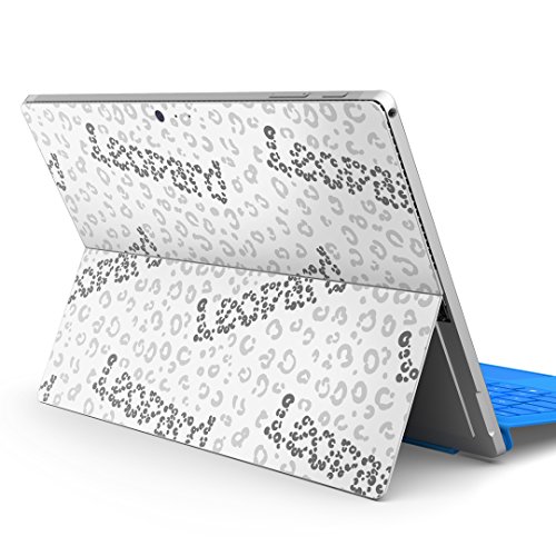 igsticker Surface pro7 (2019) pro6 pro2017 pro4 専用 スキンシール サーフェス ノートブック ノートパソコン カバー ケース フィルム ステッカー アクセサリー 保護 012783 英語 ヒョウ柄 豹