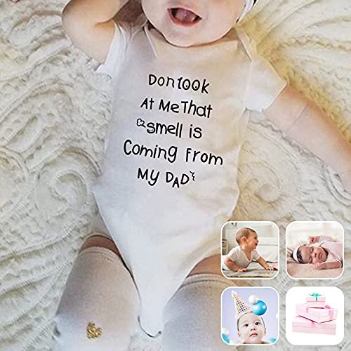 Funny Baby Bodysuit Cute Infant Boy Girl Clothes Super Soft Cotton Suit Humor Comfy One-Piece Gifts Newborn Essentials4