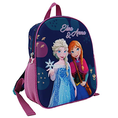 Disney Sac à dos maternelle Reine des neiges 3D 30 CM Frozen